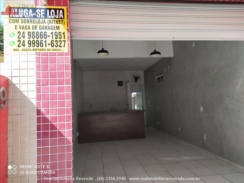 Loja para Alugar no Comercial em Resende